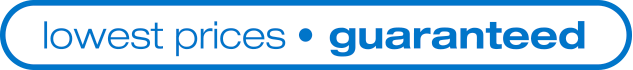 Lowest prices guaranteed