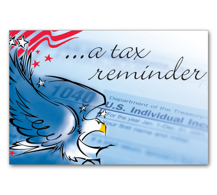 Tax Form Themed Reminder